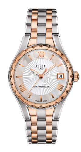 Tissot Lady 80 Automatic Stainless Steel / PVD Gold / MOP